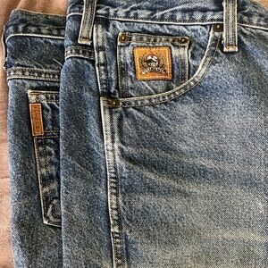 Cinch tan label slim fit boot cut Men's Blue Jeans